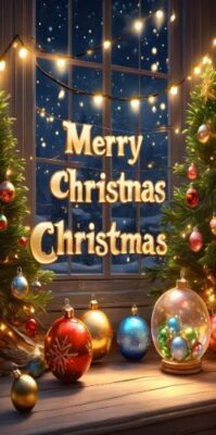 Add sparkle with Christmas Wallpaper