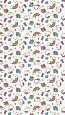 Aesthetic vibes with preppy wallpaper