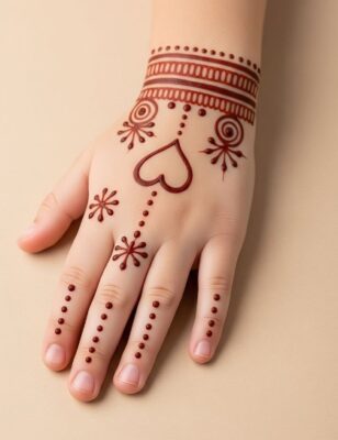 Beautiful patterns define Stylish Mehndi Design