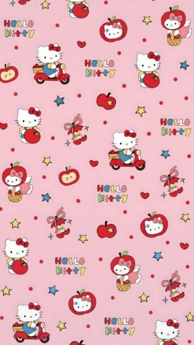 Bright and cute preppy wallpaper