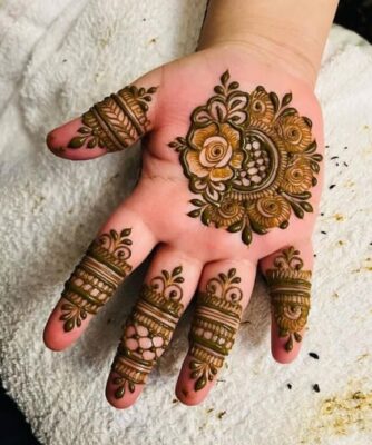 Celebrate happiness with Simple Mehndi Designs for Kids