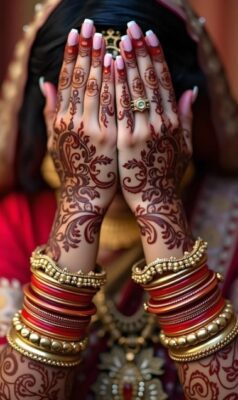 Celebrate style with Full Hand Mehndi Design