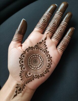 Cute Beautiful Mehndi Designs charm
