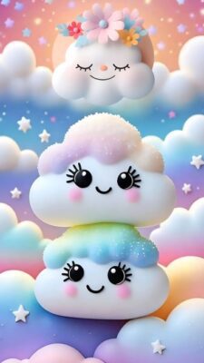 Cute bows in preppy wallpaper