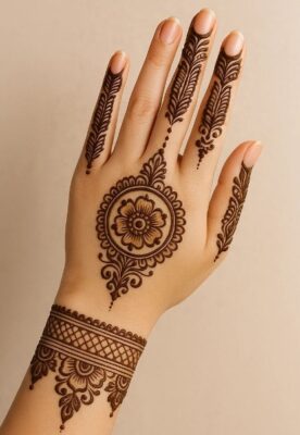 Easy Beautiful Mehndi Designs trend
