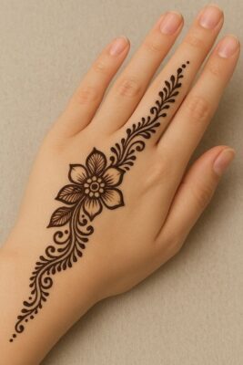 Easy Mehndi Design 2025