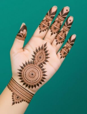 Every girl loves Simple Mehndi Design