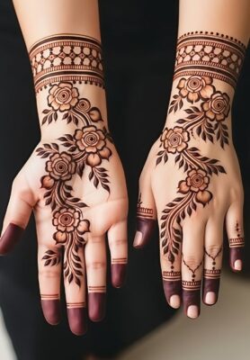 Every girl loves Stylish Mehndi Design