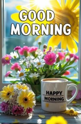 Feel fresh with Good Morning Images