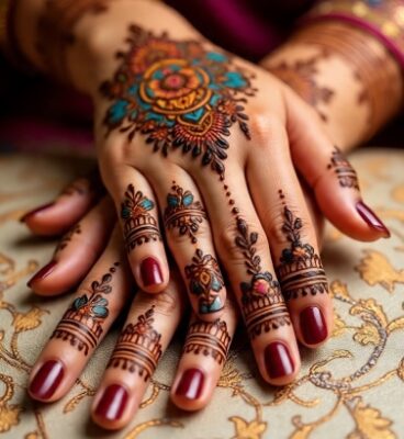 Finger Mehndi Design