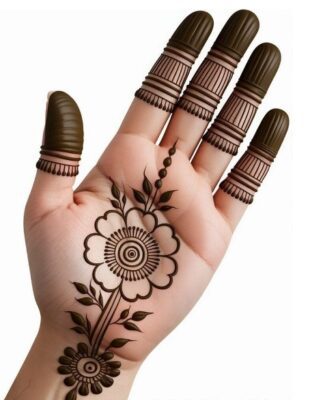 Gorgeous Royal Front Hand Mehndi Design