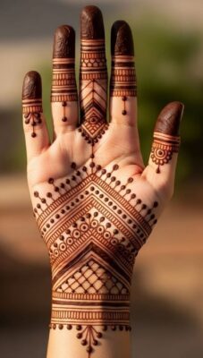 Latest Beautiful Mehndi Designs wow