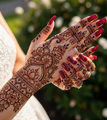 Lovely and neat Full Hand Mehndi Design