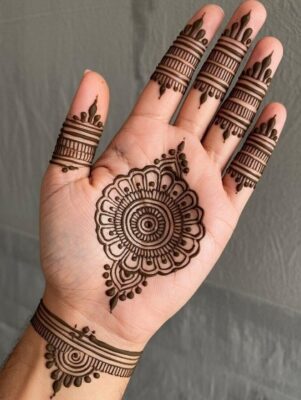 Mehndi Design Easy And Beautiful