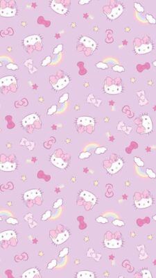 Pink tones in preppy wallpaper