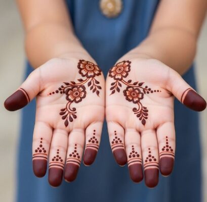 Quick and safe Simple Mehndi Designs for Kids