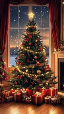 Share happiness with Christmas Wallpaper