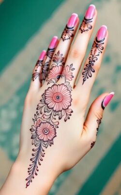 Simple Mehndi Design is trendy