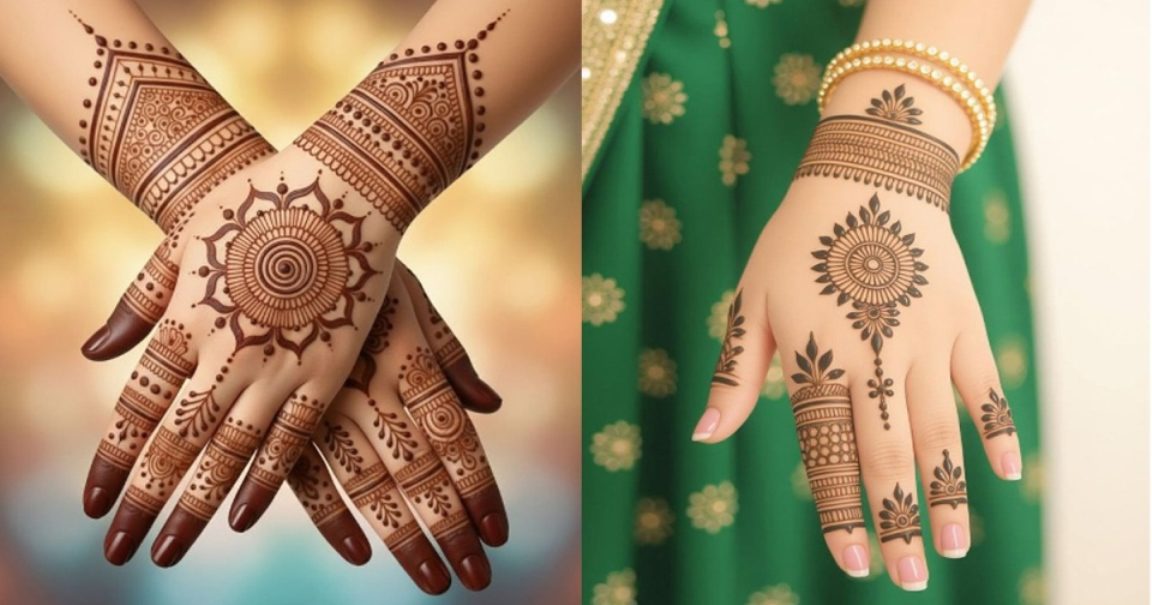 Stylish Mehndi Design