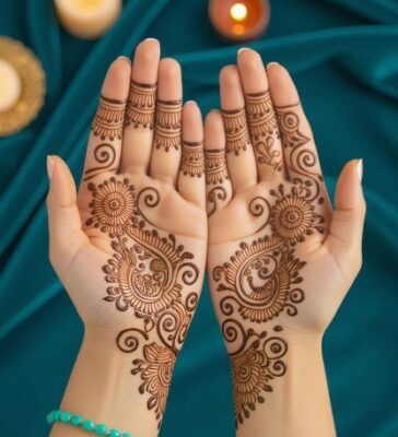 Trendy Royal Front Hand Mehndi Design