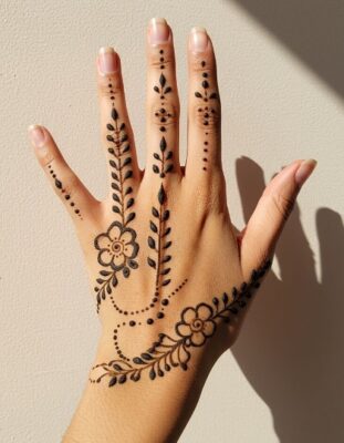 Trendy girls adore Stylish Mehndi Design