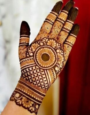 A classic Mehndi Design Photo never goes out of style