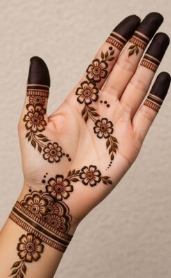 A unique Mehndi Design Photo reflects creativity