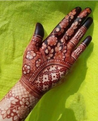 Arabic Front Hand Mehndi Design is always trending