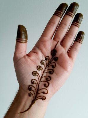 Arabic Henna New Mehndi Design is always popular