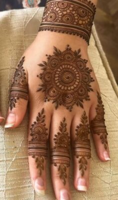 Arabic Mehndi Design Full Hand