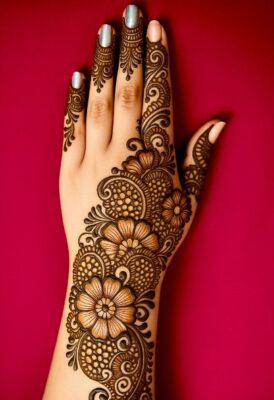 Arabic Mehndi Design Simple