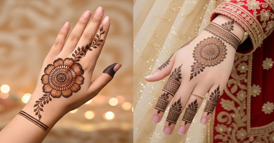 Back Hand Mehndi Design