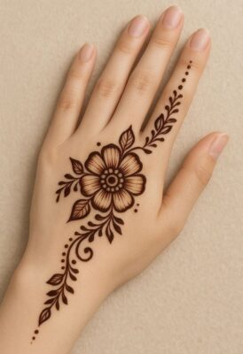 Beautiful Mehndi Designs Image looks elegant