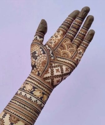 Bridal Mehndi Design Easy can still look grand