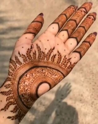 Bride's love saving every Mehndi Design Photo as a memory