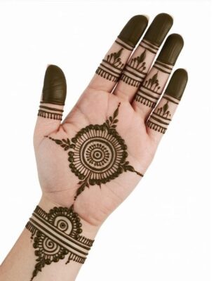 Classy Stylish Full Hand Mehndi Design gives royal vibes