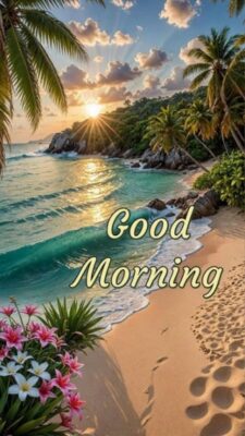 Colorful Good Morning Gif looks cheerful