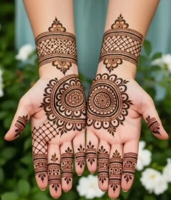 Cute Simple Mehndi Design