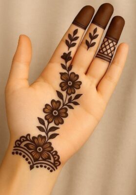 Every bride adores Arabic Mehndi Design