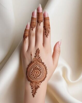 Every bride loves Easy Mehndi Design