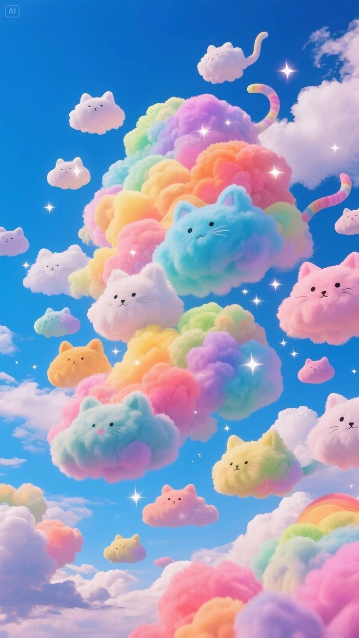 Every detail shines on a cute wallpaper