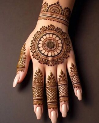 Every hand glows with Simple Mehndi Design