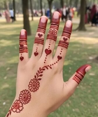 Every occasion glows with Easy Mehndi Design