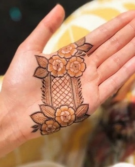 Festival-ready Mehndi Design adds charm