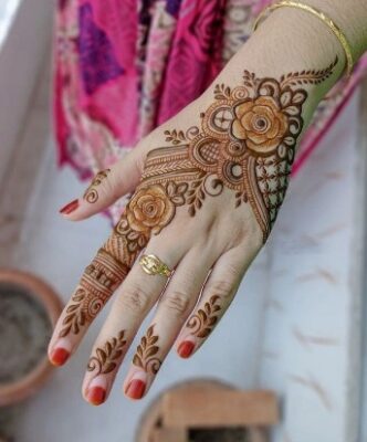 Festivals glow with Simple Mehndi Design