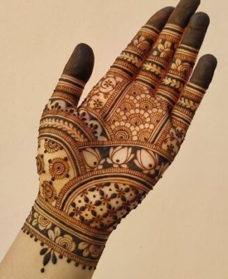 Floral Mehndi Design Easy is perfect for beginners