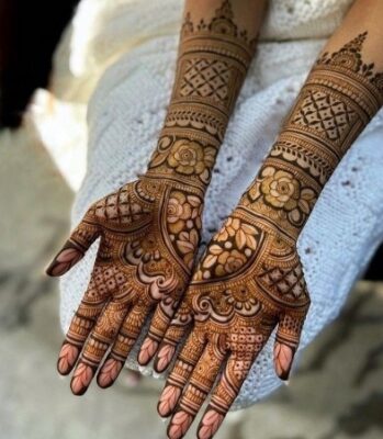 Full Hand Bridal Mehndi Design