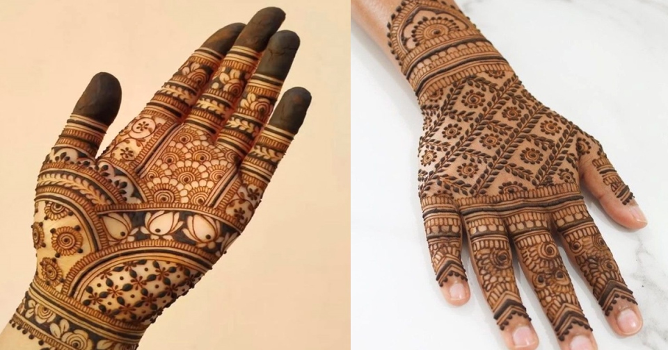 Full Hand Mehndi Design