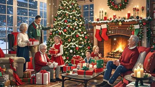 HD Christmas Wallpaper looks bright