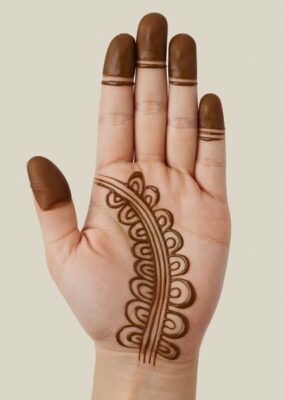 Instagram Royal Front Hand Mehndi Design